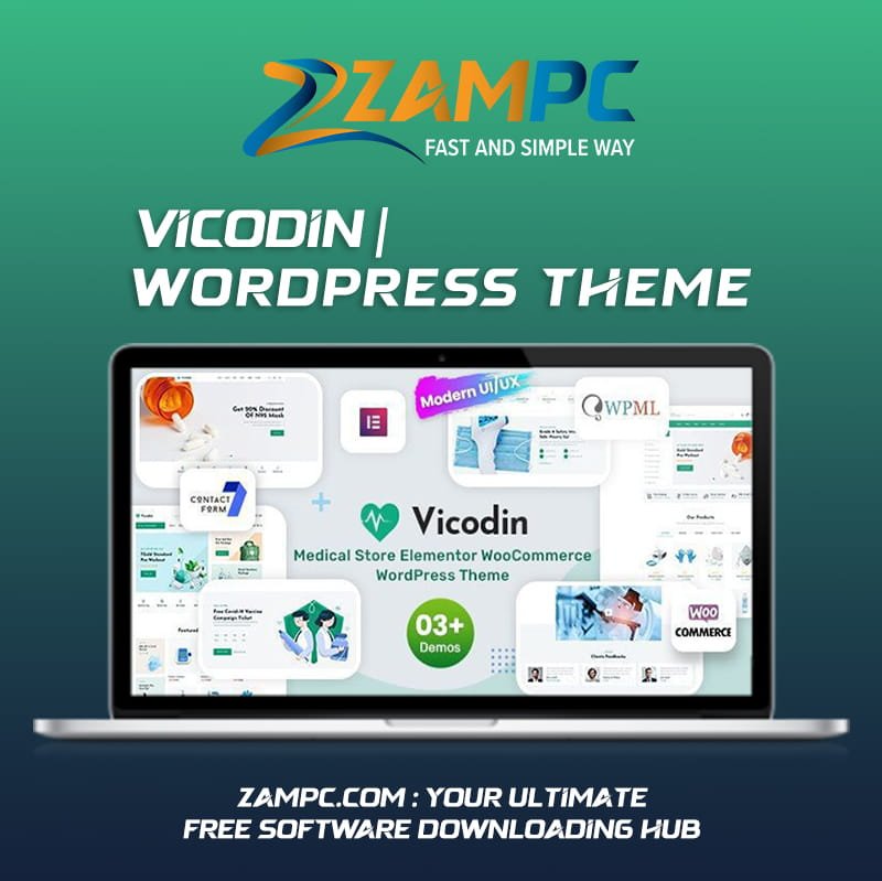 Vicodin WordPress Theme ZamPC