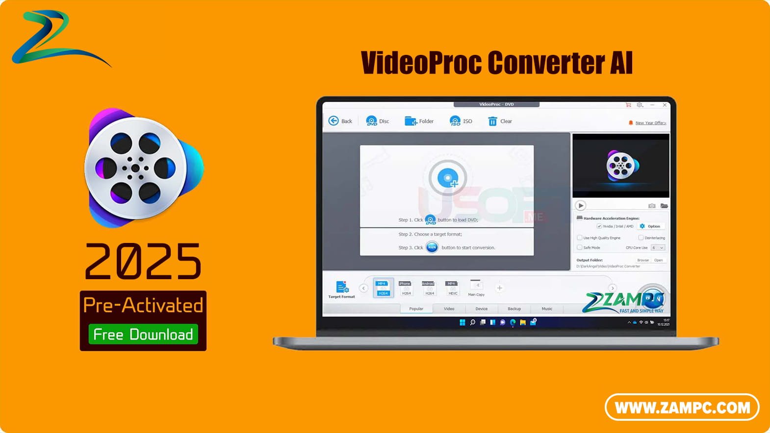 VideoProc Converter AI ZamPC
