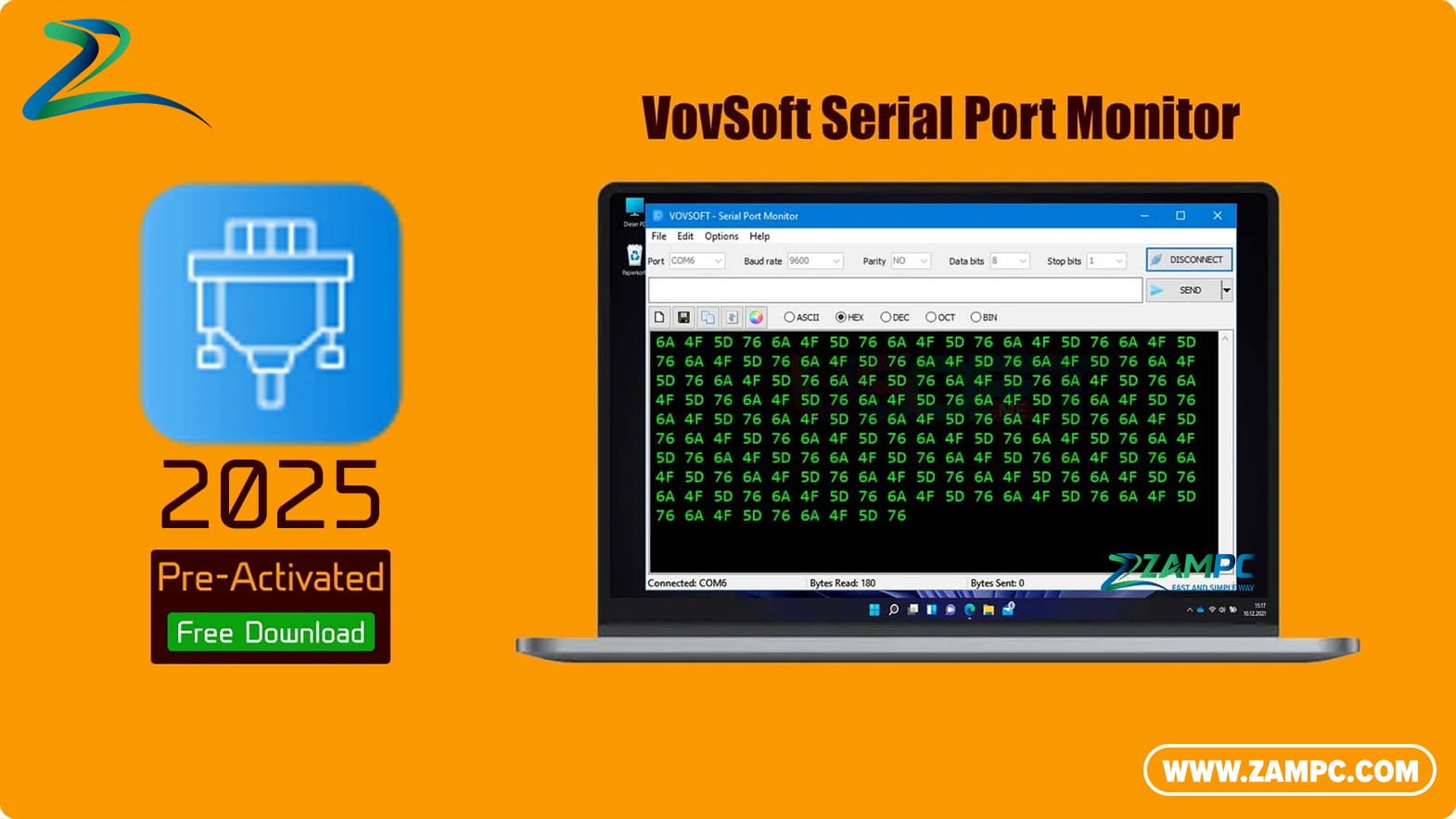 VovSoft Serial Port Monitor ZamPC