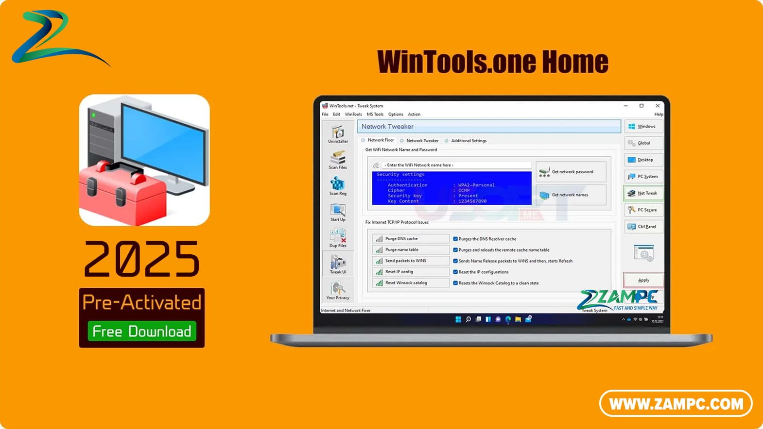 WinTools One Home ZamPC