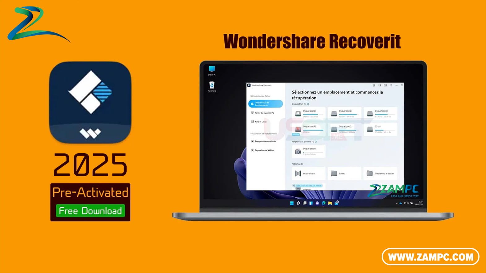 Wondershare Recoverit ZamPC