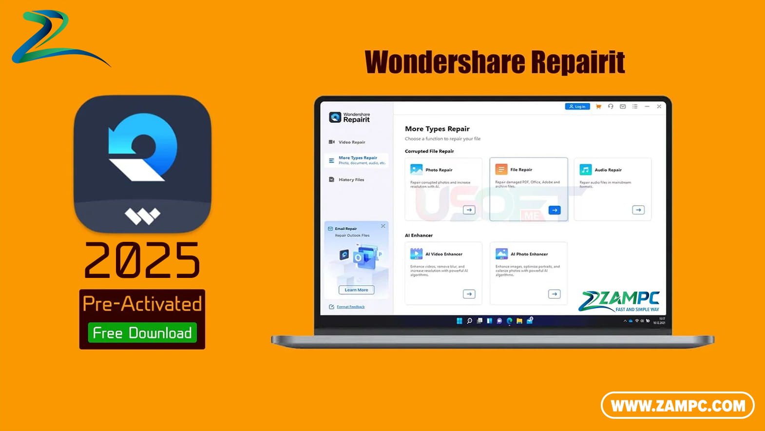 Wondershare Repairit ZamPC