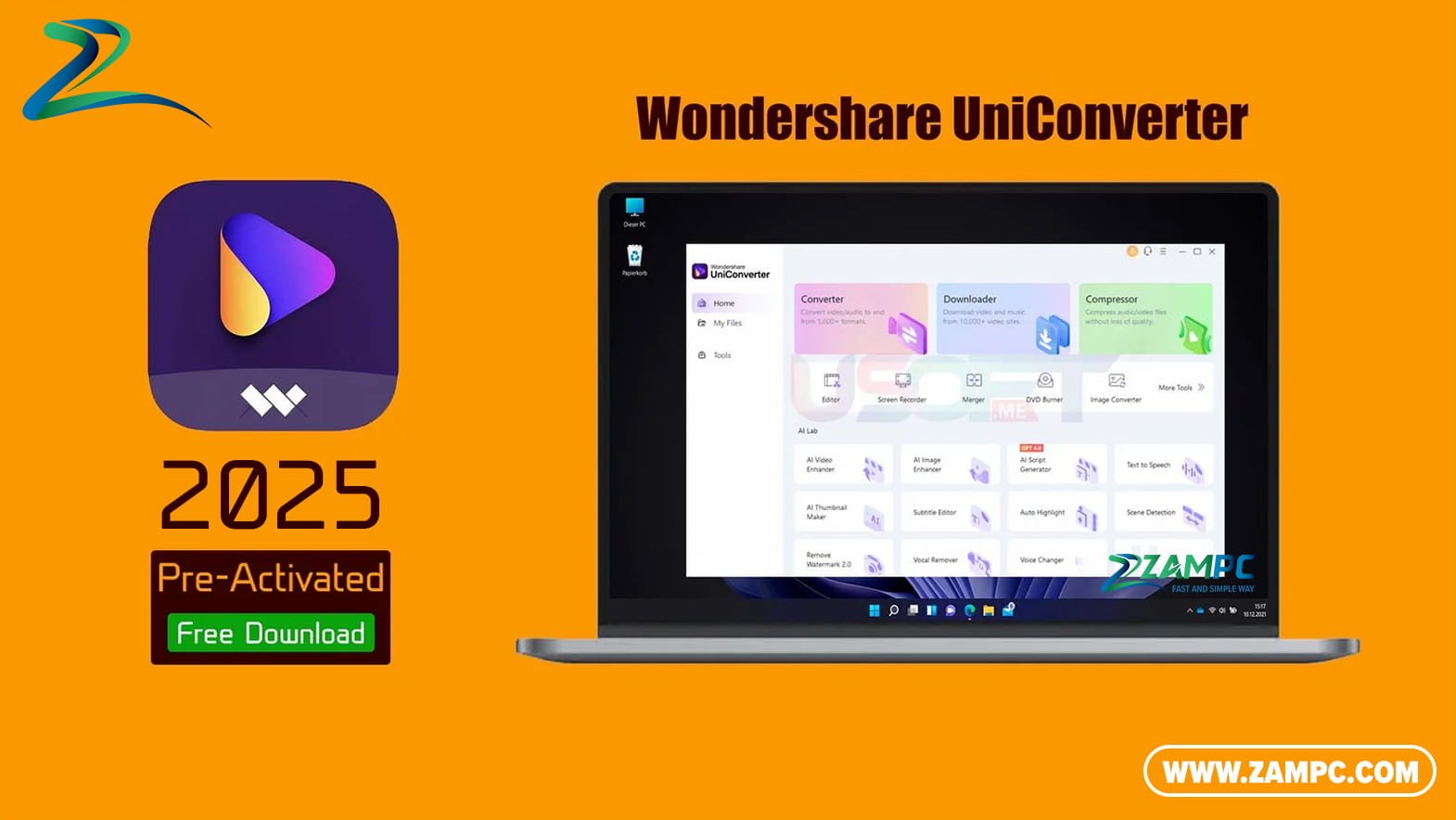 Wondershare UniConverter ZamPC