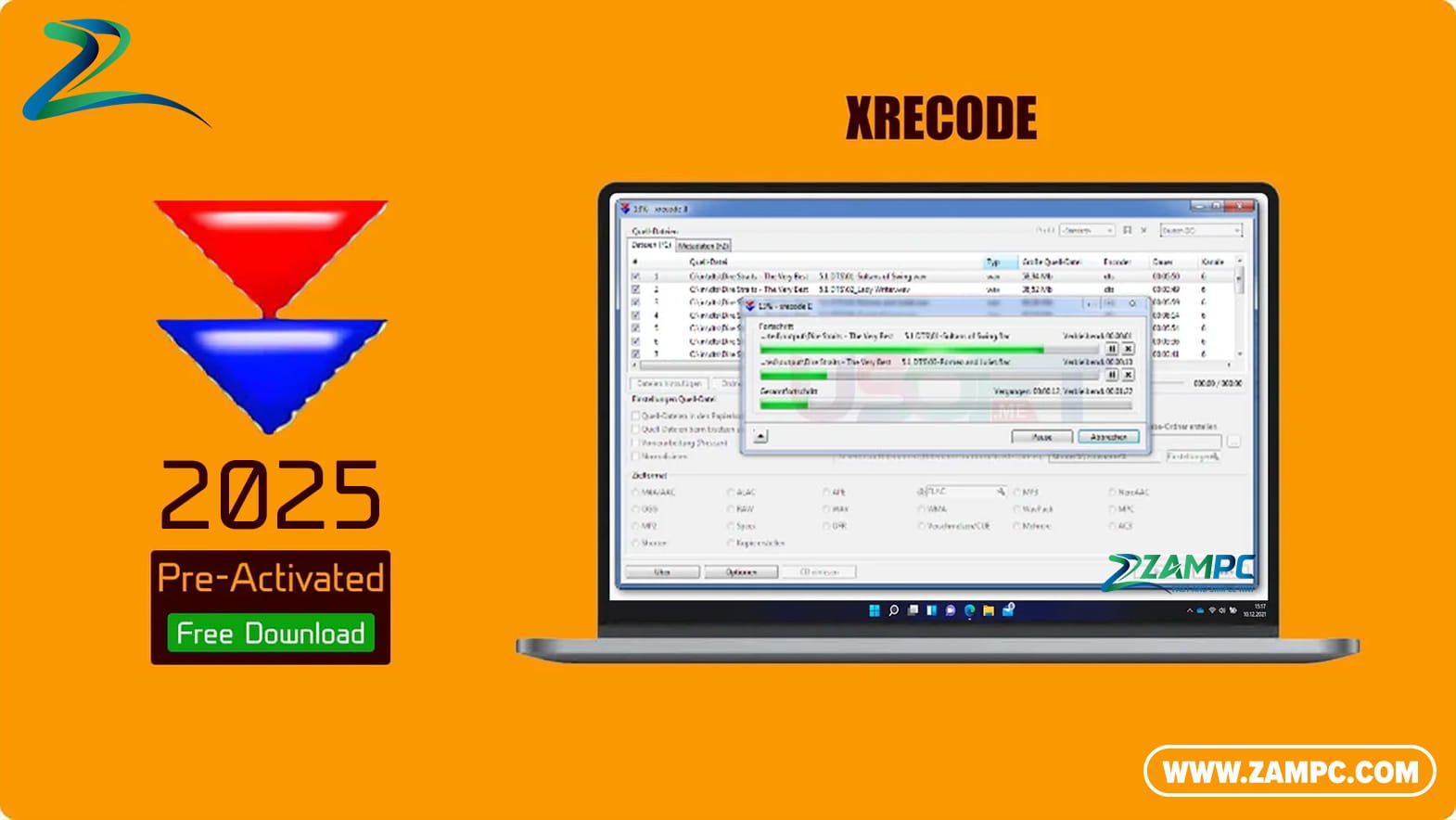 XRECODE 3 ZamPC