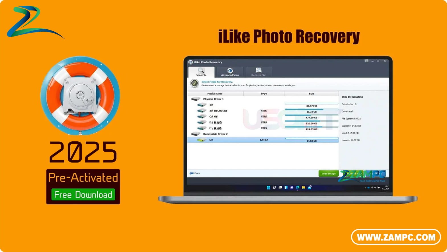 iLike Photo Recovery ZamPC