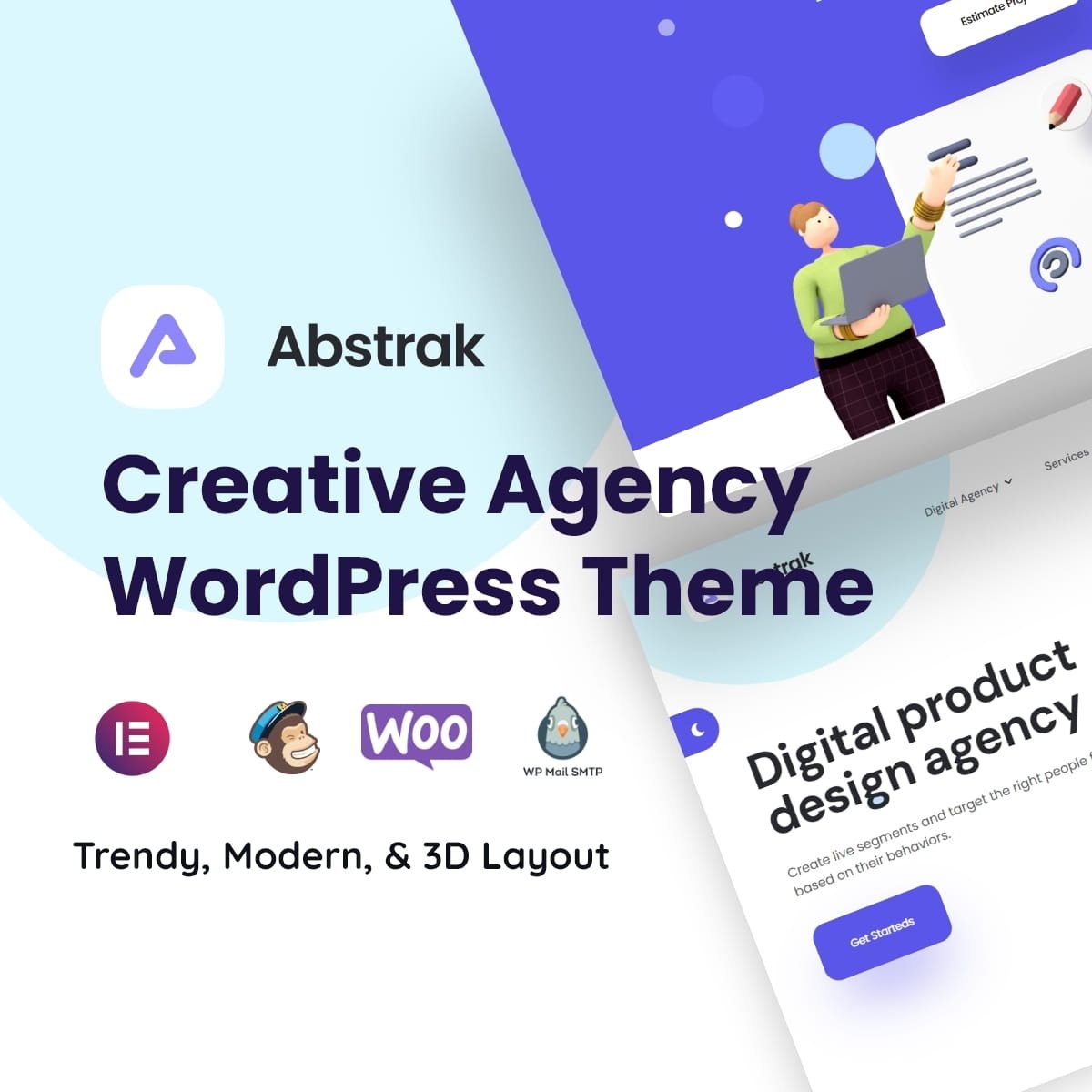 Abstrak WordPress Theme