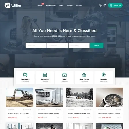 Adifier Wordpress Theme