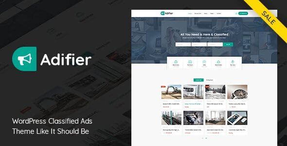Adifier Wordpress Theme