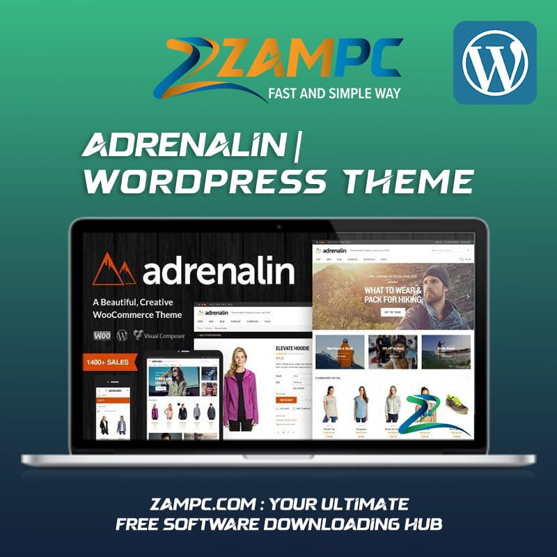 Adrenalin WordPress Theme ZamPC
