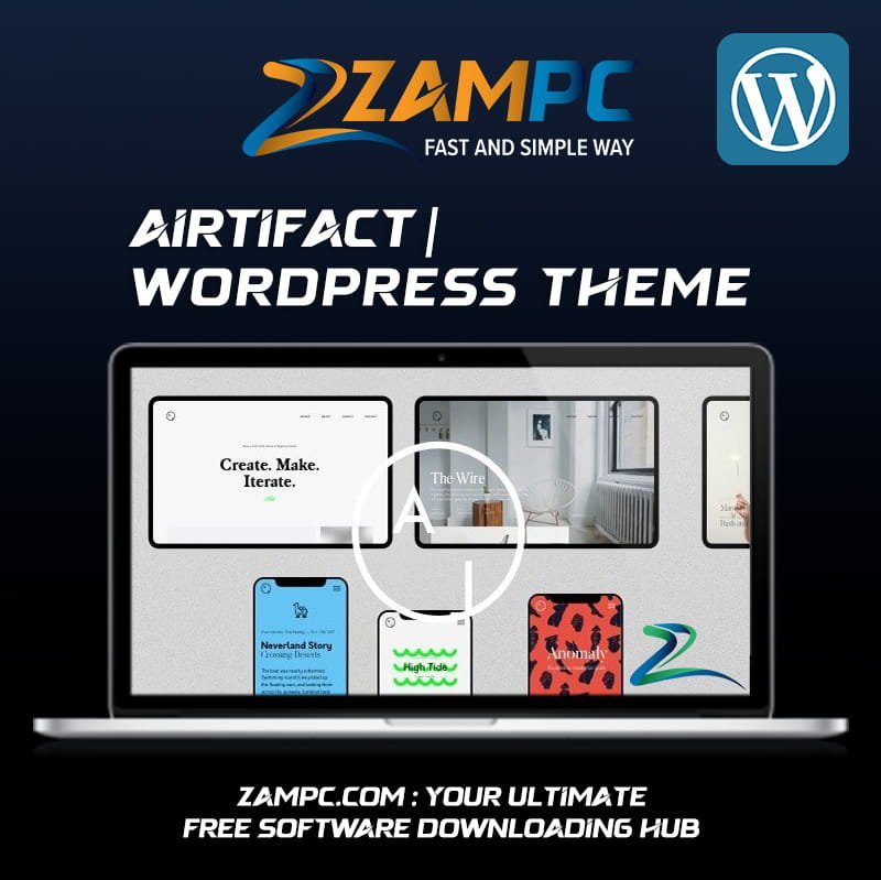 Airtifact WordPress Theme ZamPC