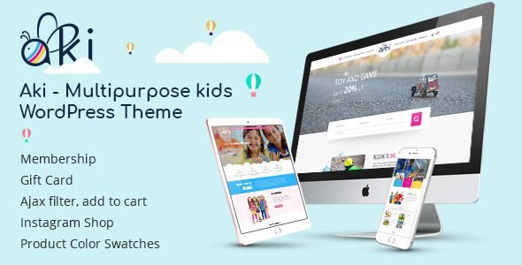 Aki WordPress Theme logo