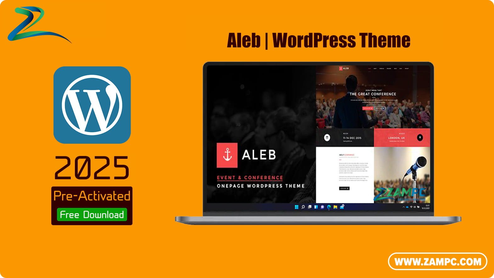 Aleb WordPress Theme ZamPC