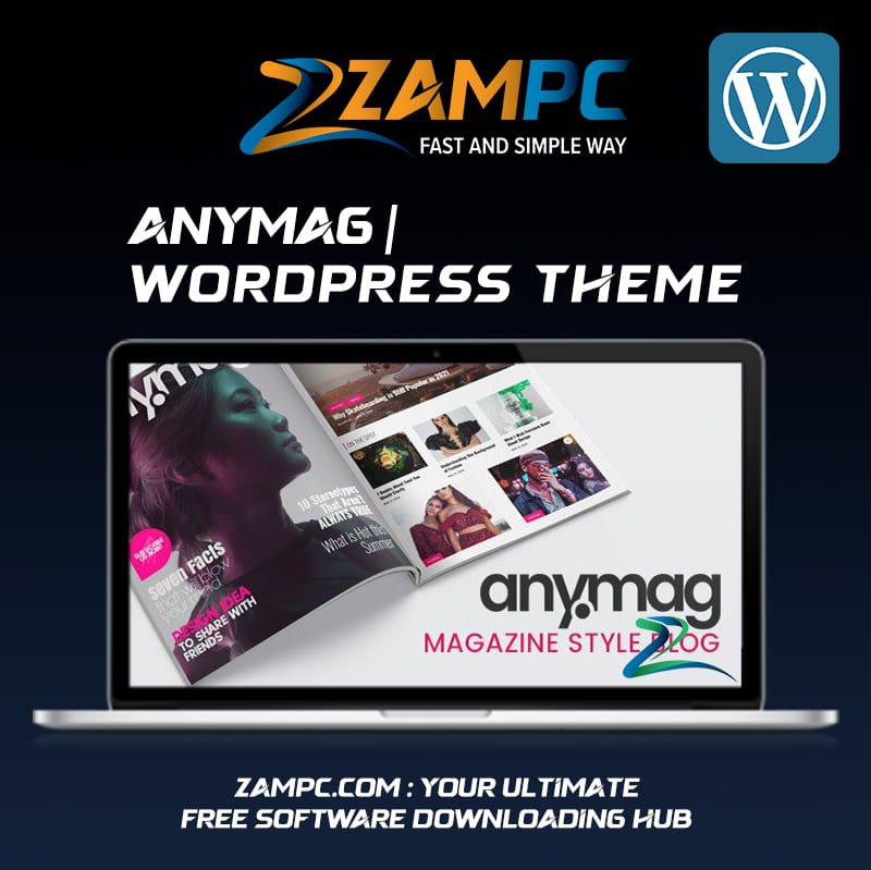 Anymag WordPress Theme ZamPC
