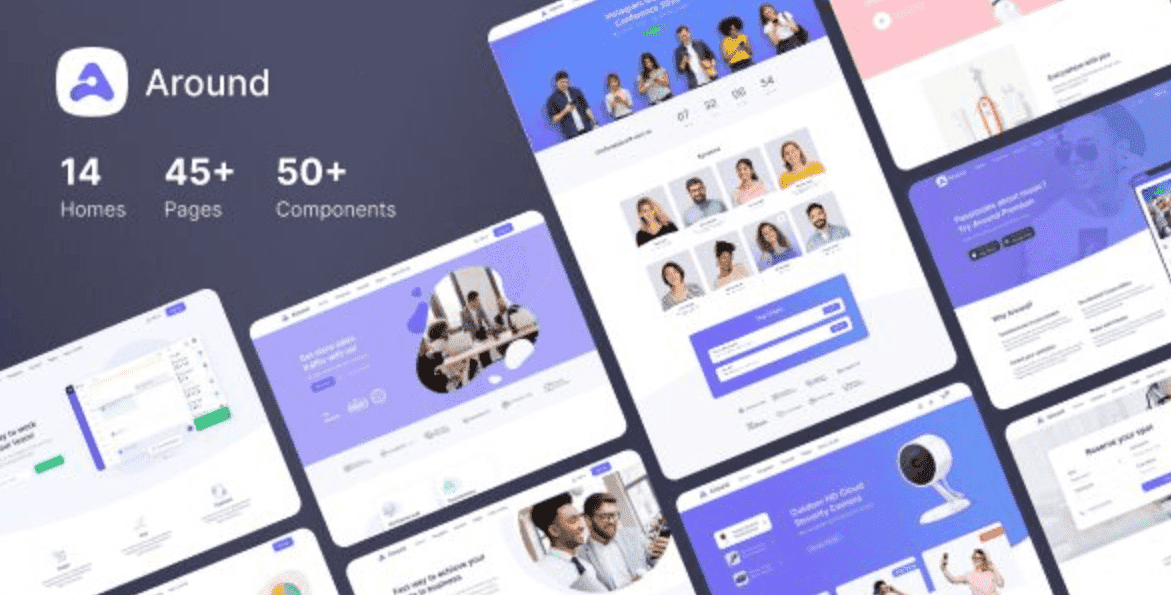 Around WordPress Theme