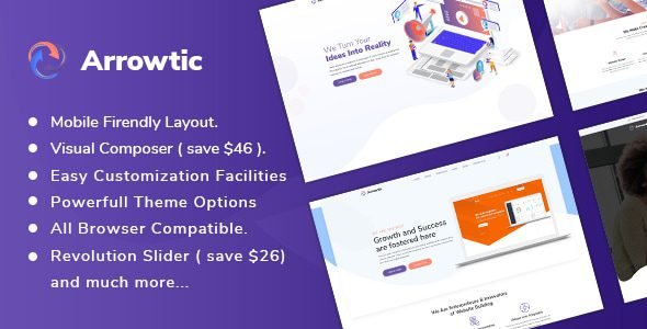 Arrowtic WordPress Theme logo