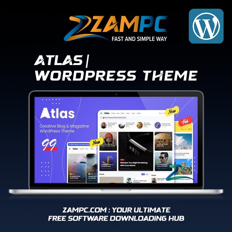 Atlas WordPress Theme ZamPC