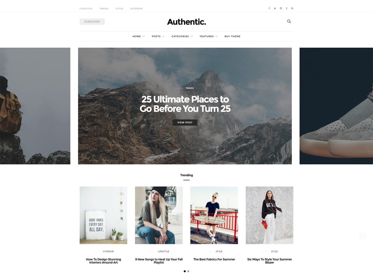 Authentic WordPress Theme logo
