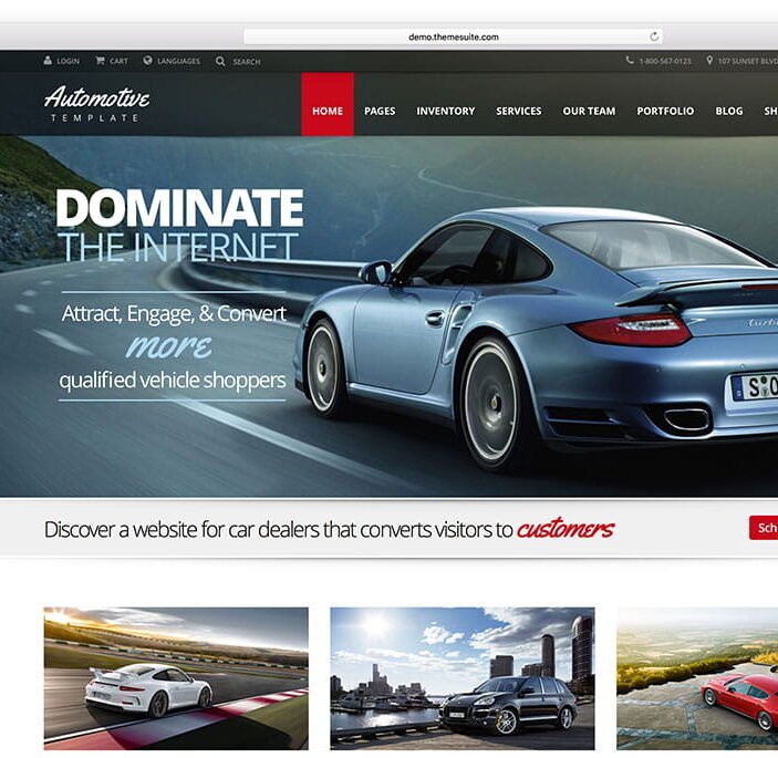 Automotive WordPress Theme