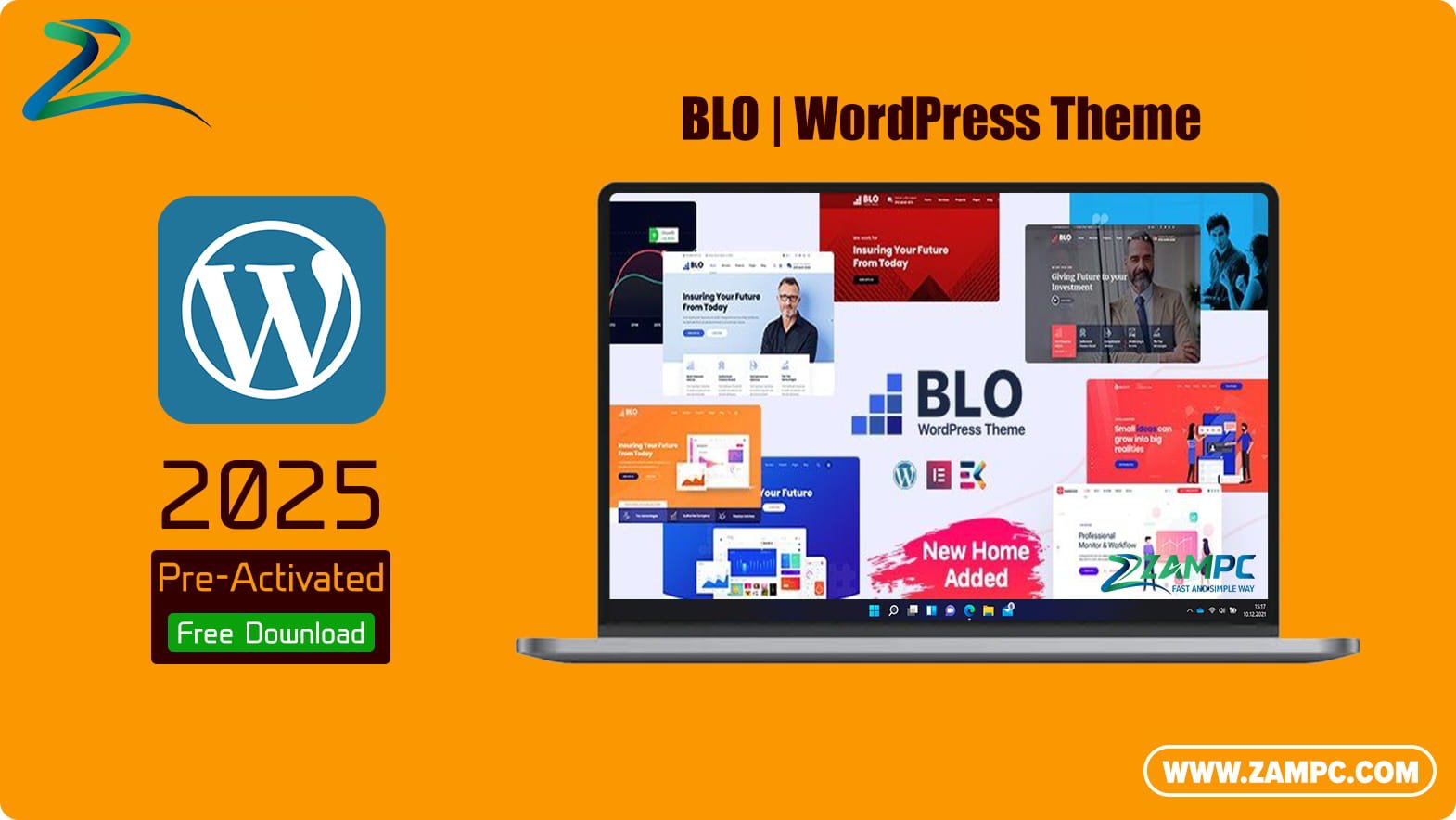 BLO WordPress Theme ZamPC