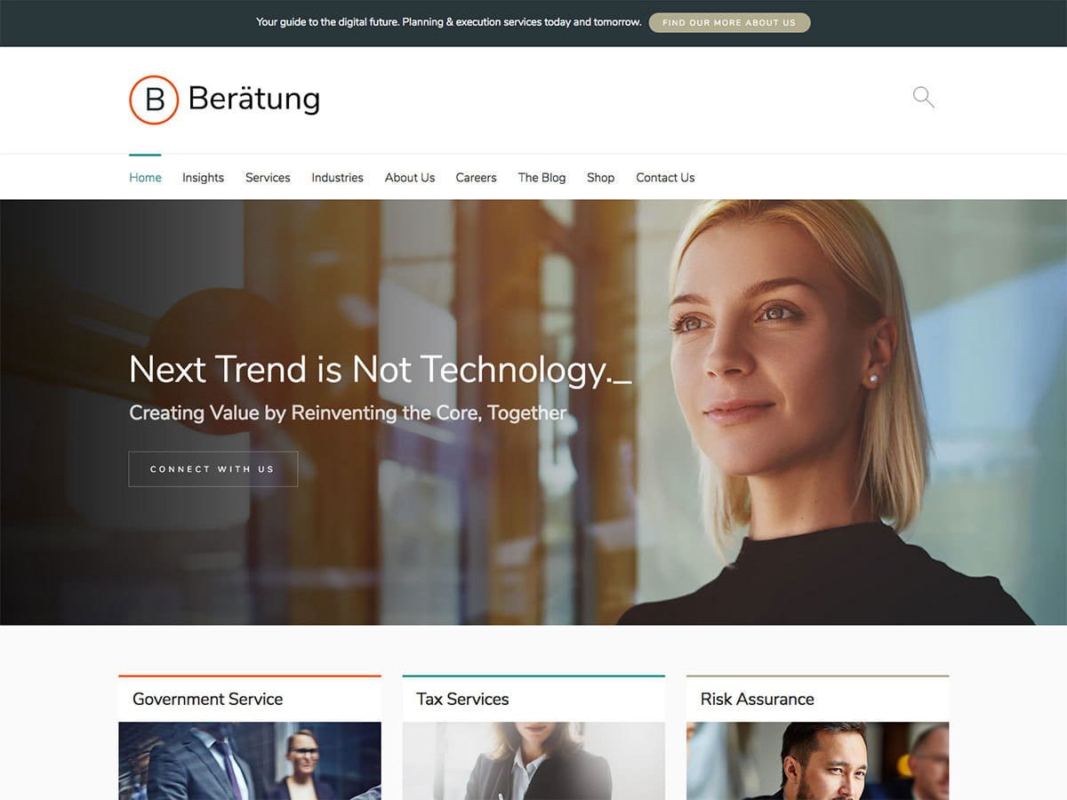 Beratung WordPress Theme logo