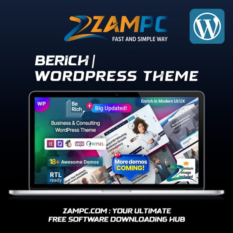 Berich WordPress Theme ZamPC