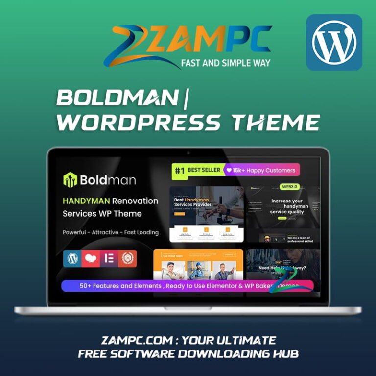 Boldman WordPress Theme ZamPC