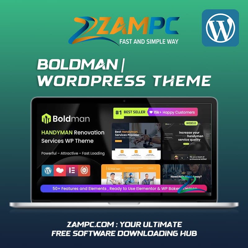 Boldman WordPress Theme ZamPC