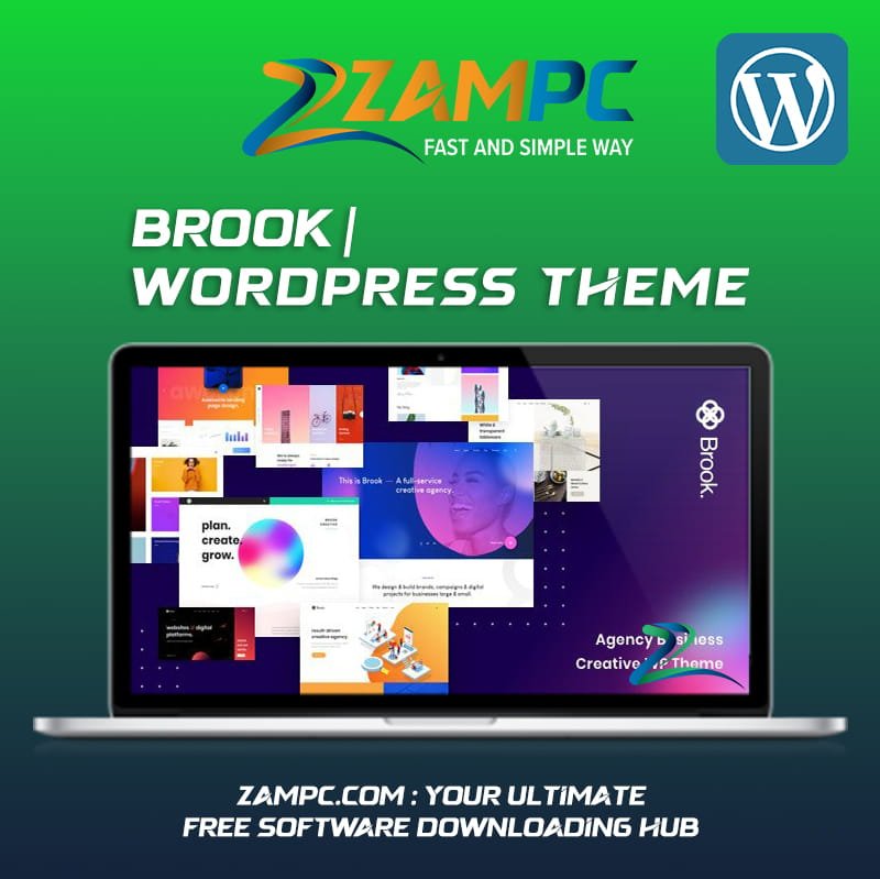 Brook WordPress Theme ZamPC