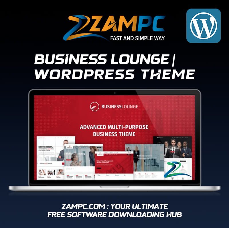 Business Lounge WordPress Theme ZamPC