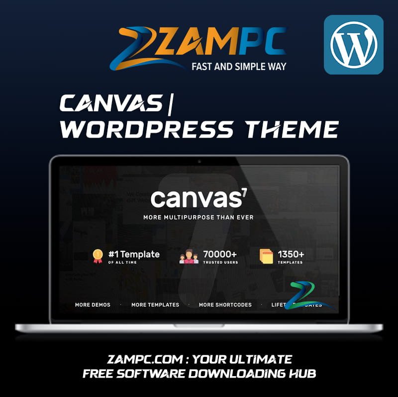 Canvas WordPress Theme ZamPC