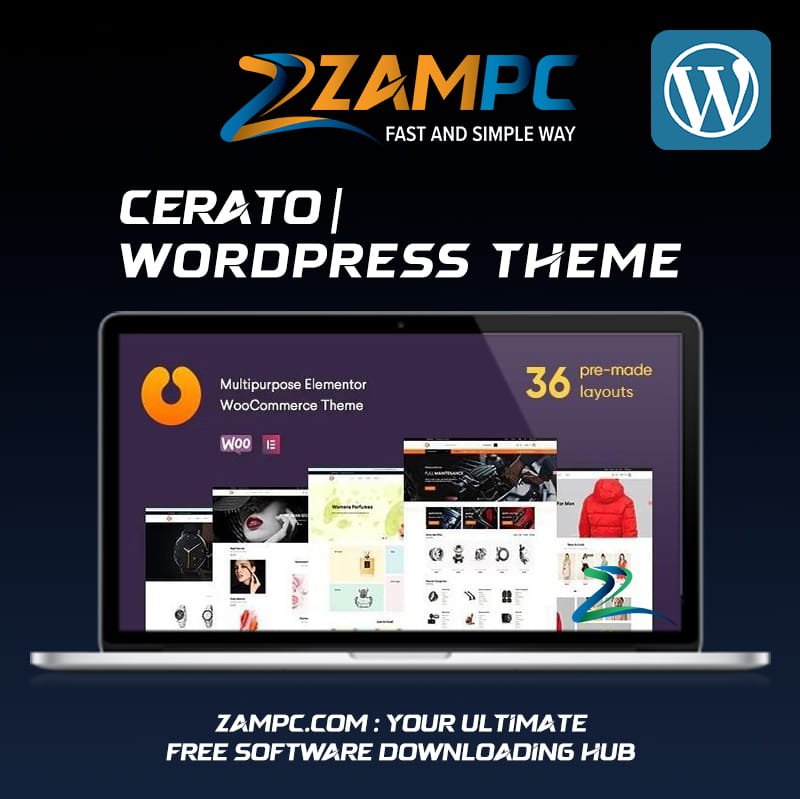 Cerato WordPress Theme ZamPC