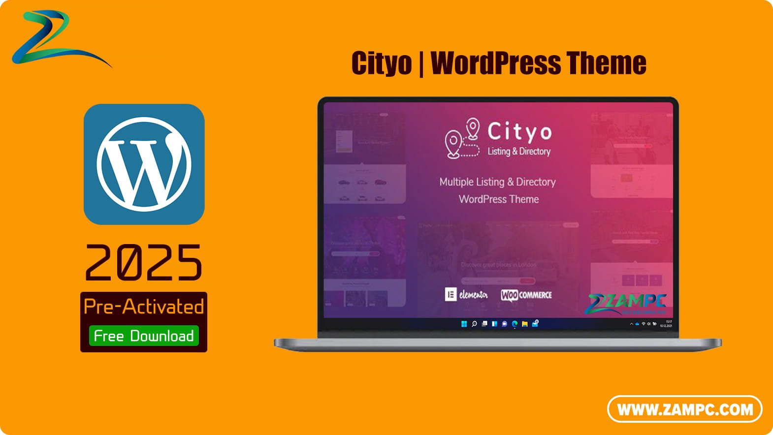 Cityo WordPress Theme ZamPC