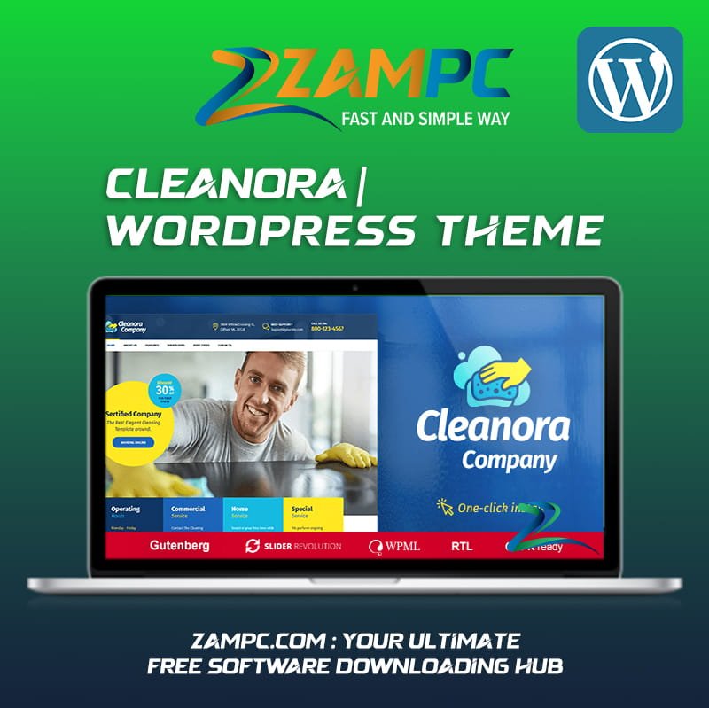 Cleanora WordPress Theme ZamPC