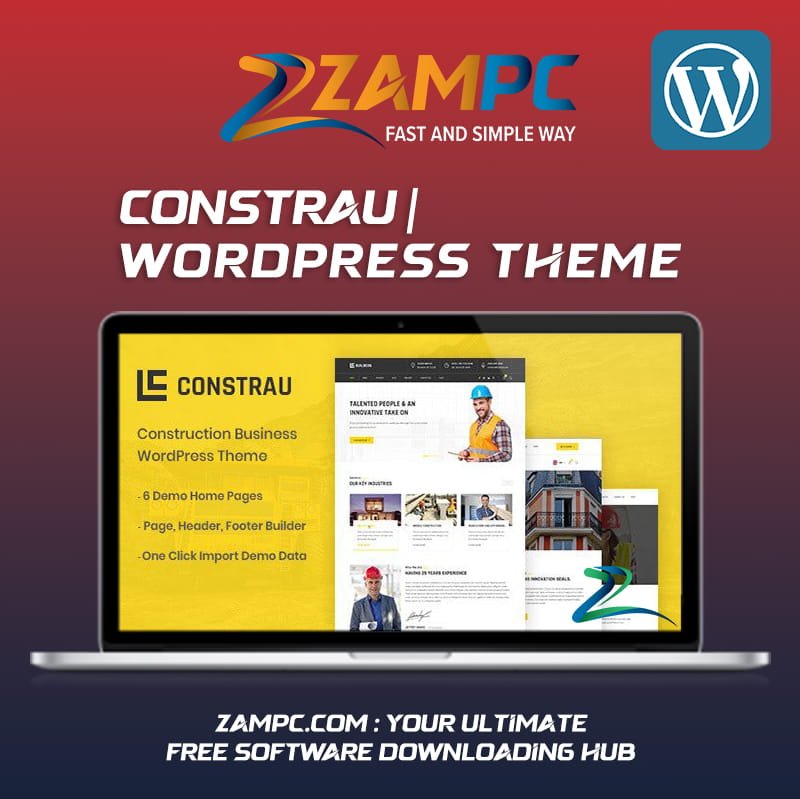 Constrau WordPress Theme ZamPC