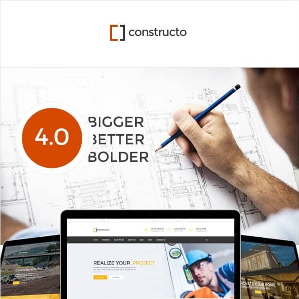 Constructo WordPress Theme