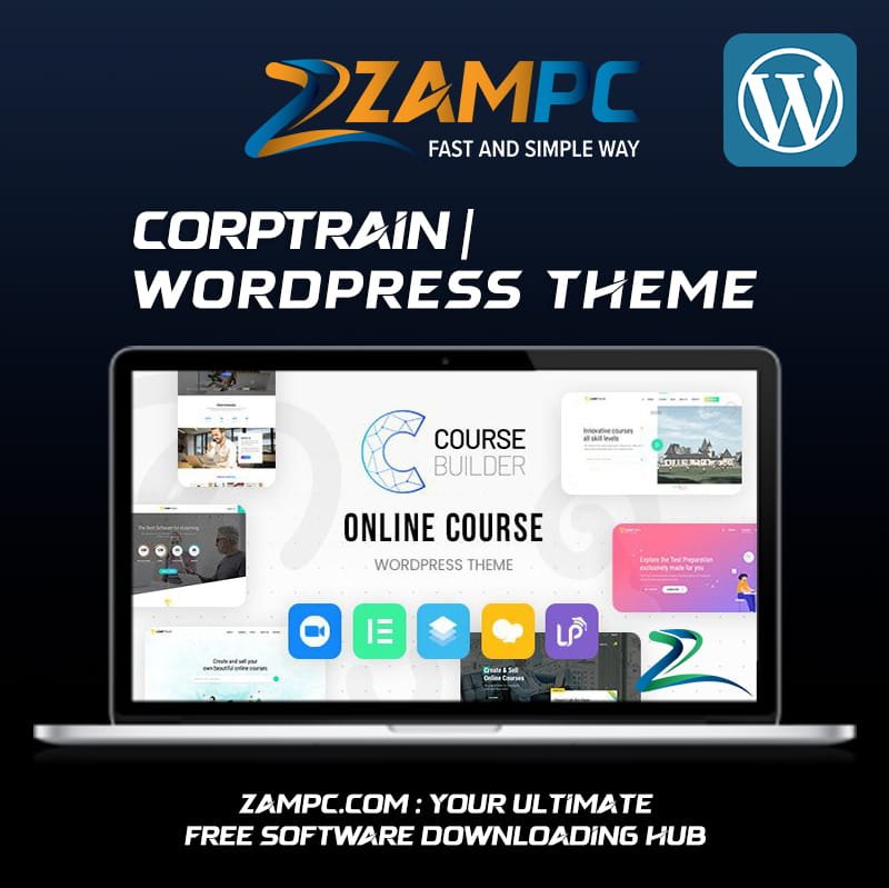 Course Builder WordPress Theme ZamPC