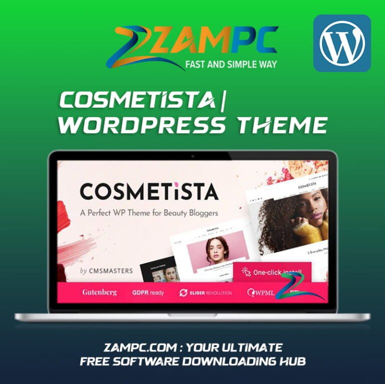 Cosmetista WordPress Theme ZamPC