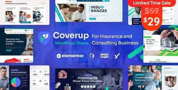 CoverUp WordPress Theme logo
