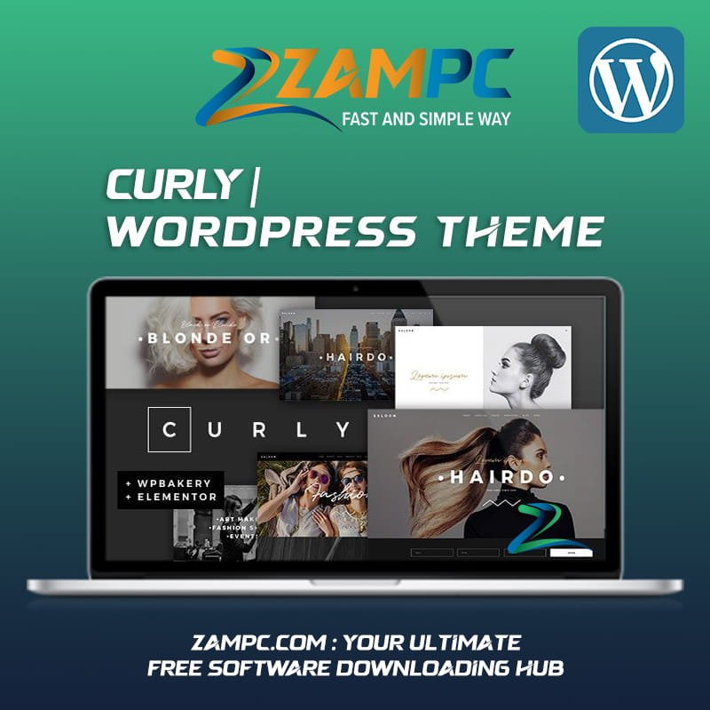 Curly WordPress Theme ZamPC