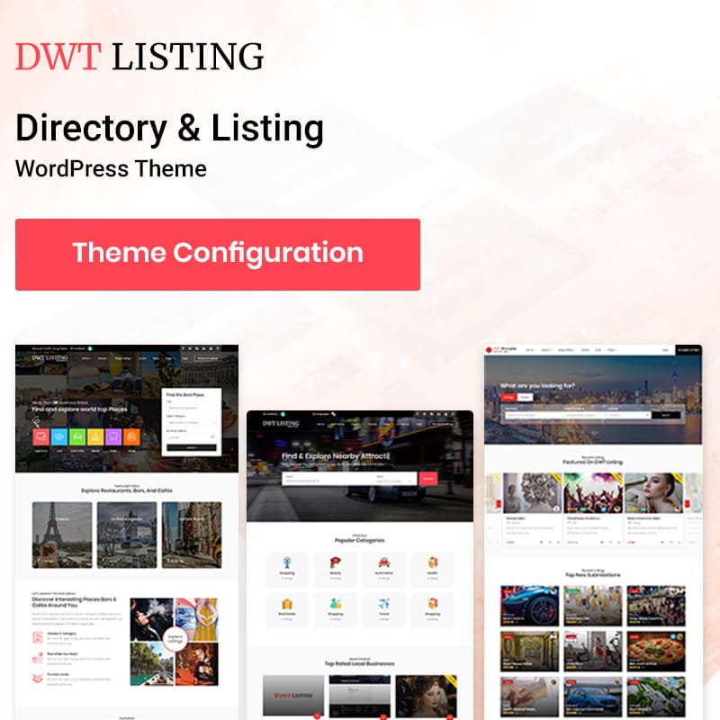 DWT Listing WordPress Theme