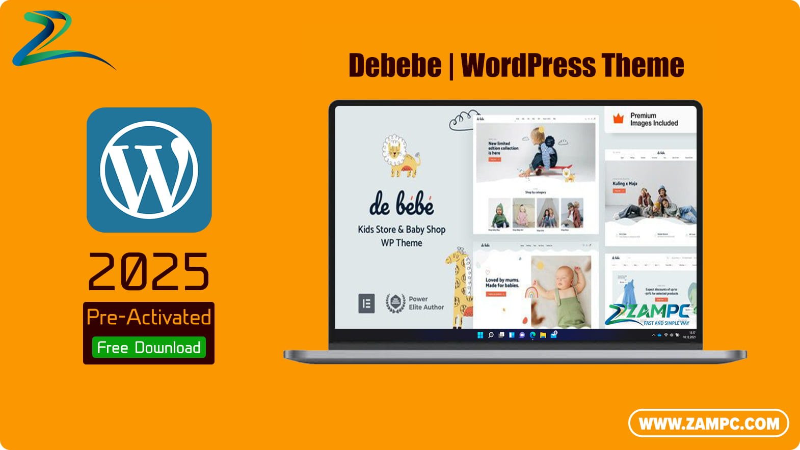 Debebe WordPress Theme ZamPC