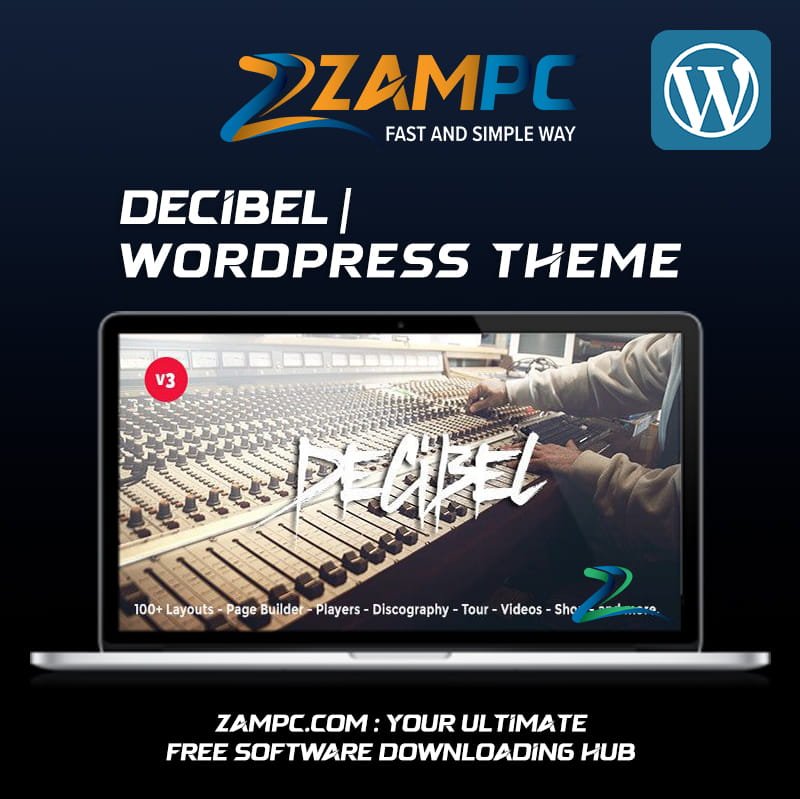 Decibel WordPress Theme ZamPC