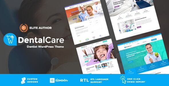 Dental Care WordPress Theme
