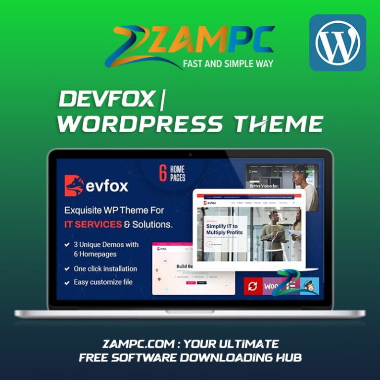 DevFox WordPress Theme ZamPC