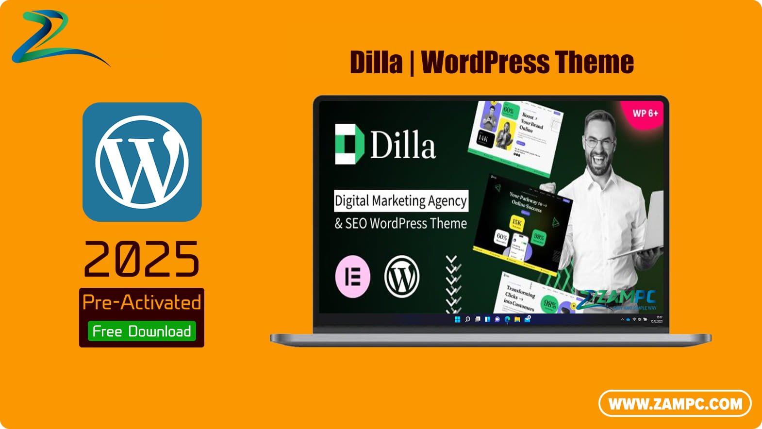 Dilla WordPress Theme ZamPC