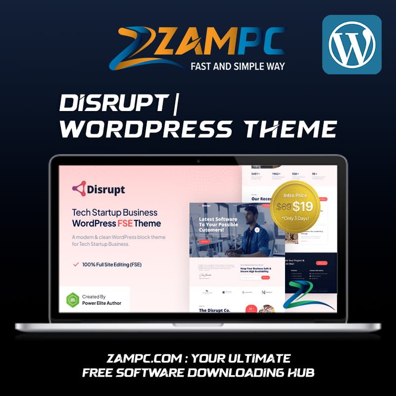 Disrupt WordPress Theme ZamPC Icon