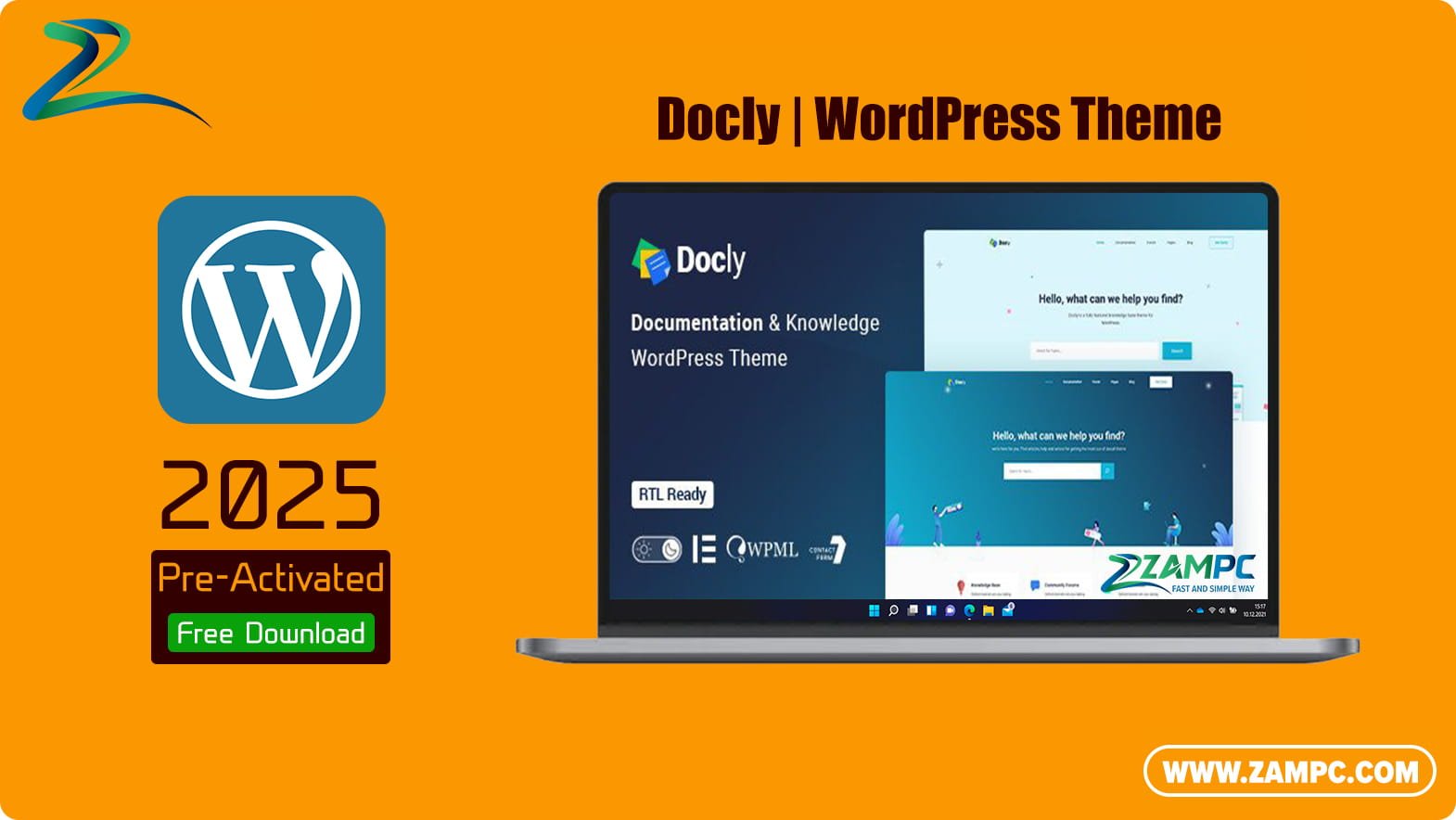 Docly WordPress Theme ZamPC