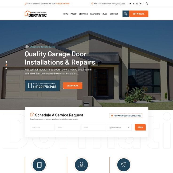 Dormatic WordPress Theme