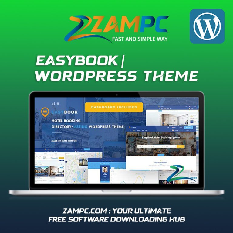 EasyBook WordPress Theme ZamPC