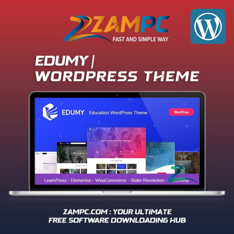 Edumy WordPress Theme ZamPC